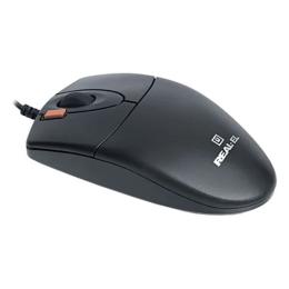 Мишка REAL-EL RM-220 Black USB