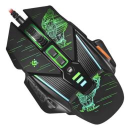 Мишка Defender sTarx GM-390L Black ігрова USB