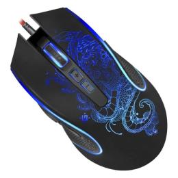 Мишка Defender Venom GM-640L Black ігрова USB
