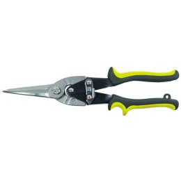 Ножиці по металу Sigma 4331261 Black Yellow прямі подовжені 290мм