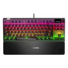 Клавіатура SteelSeries Apex 7 (64646) Black TKL Red Switch USB (ENG)