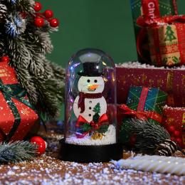 Нічник Voltronic Snowman у колбі