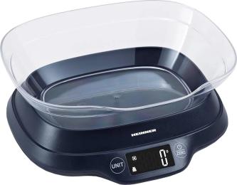 Ваги кухонні HEINNER HKSB-TC5P Black
