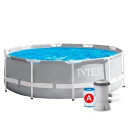 Басейн Intex 26706SC Gray 6148л