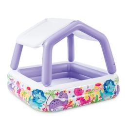 Басейн Intex 57470 Violet дитячий зі знімним дахом 295л
