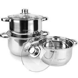Набір каструль Maestro MR-2020-6XL Stainless Steel
