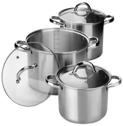 Набір каструль Maestro MR-2023 Stainless Steel