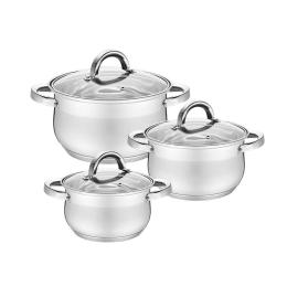 Набір каструль Maestro MR-3522-6M Stainless Steel