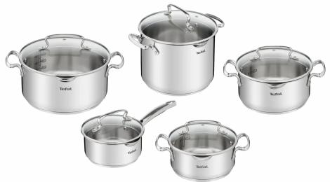 Набір каструль Tefal DUETTO PLUS G719SA55 Stainless Steel