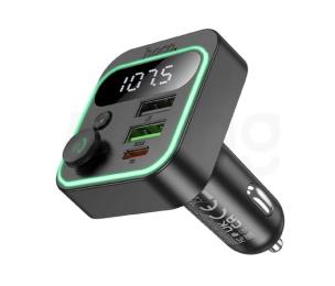 ФМ-модулятор Hoco E85 Black