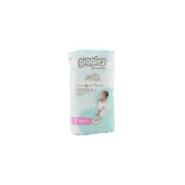 Підгузки Giggles Premium 1 Newborn 2-5 кг 40 шт White (8680131206872)