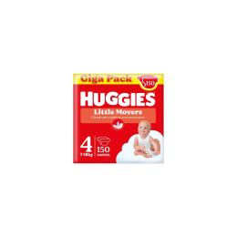 Підгузки Huggies Little Movers 4 (7-18 кг) M-pack, 150 шт White (5029053583402)