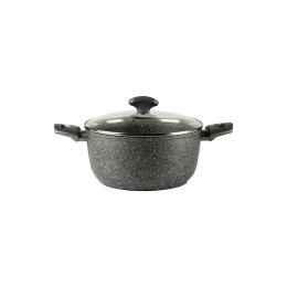 Каструля TVS Mineralia Eco Induction Cover 4, 5 л (BS480242910701С) Gray