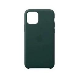 Накладка для iPhone 11 Silicone Case (Hi-copy) Forest Green