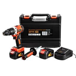 Шурупокрут GTM DSI18/80BL 2шв +акум.4Аг-2шт, зарядний пристрій