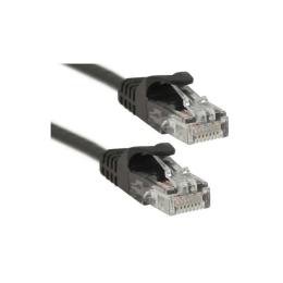 Патч-корд PowerPlant CA911561 Black 2 м, Cat 5e UTP