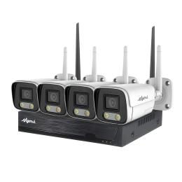 Комплект відеонагляду Myers 4CH IP KIT 5MP 4xBullet 5.0MP