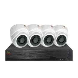 Комплект відеонагляду Partizan AHD-344xCAM + 1xDVR