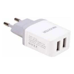 Адаптер живлення для телефона Maxxter UC-25A White (2xUSB 2.4A )