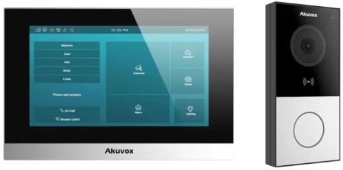 Відеодомофон Akuvox E12W + C313 для приватних будинків