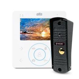 Відеодомофон Atis AD-480MW + BCOM BT-305HR Silver