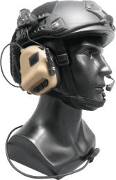 Захисні навушники EArmor M32H for ARC Helmet Rails Coyote (M32H-ARCHR-coy)