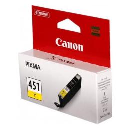 Картридж для принтера Canon CLI-451Y (6526B001)