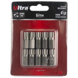 Набір біт Ultra Spline M10x30мм 10мм 10шт S2 (4015902)