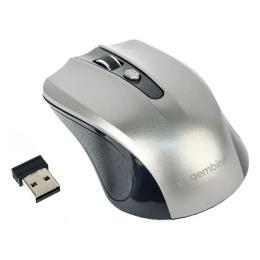 Мишка Gembird MUSW-4B-04 Black Silver бездротова
