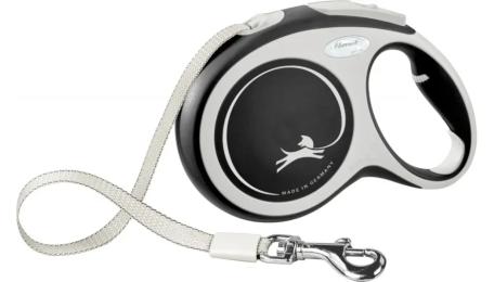 Повідець для тварини Flexi New Comfort L 8 м/50 кг Black (FL 043820)