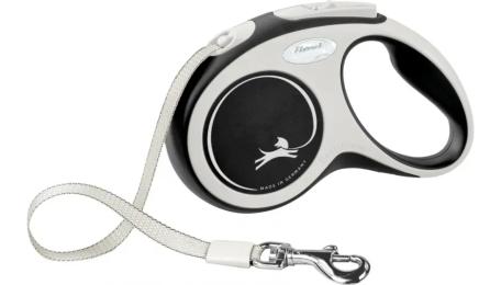 Повідець для тварини Flexi New Comfort S 5 м/15 кг Black (FL 043547)