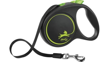 Повідець для тварини Flexi Black Design M 5м/25 кг Green (FL 034026)