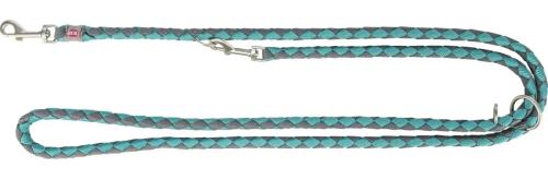 Повідець для тварини Trixie Cavo LXL 2.00 м/18 мм Turquoise Gray (143628)