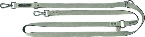 Повідець для тварини Trixie CityStyle V-Lead ML 2 м/20 мм Light Gray (1970319)