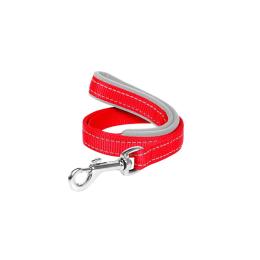 Повідець для тварини Dog Extreme Ш 20 мм Д 122 см Red (43153)