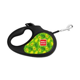 Повідець для тварини WAUDOG R-leash Авокадо S 5 м Black (8124-0048-01)