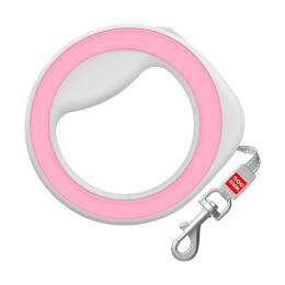 Повідець для тварини WAUDOG R-leash XS-M до 40 кг Pink (81277)