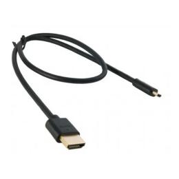 Відео-кабель Extradigital KBD1678 HDMI(тато)microHDMI(тато), 0,5m Black