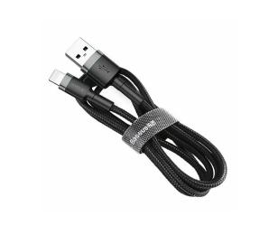 Дата-кабель Baseus CALKLF-AG1 0.5m USB (тато) - Lightning (тато) Black