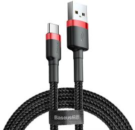 Дата-кабель Baseus CATKLF-U91 3m USB(тато) - USB Type C(тато) Black