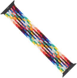 Ремінець для смарт-годинника ArmorStandart Braided Solo Loop для Apple Watch 38mm/40mm/41mm Size 2 (120 mm) Pride (ARM64933)
