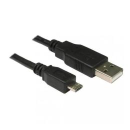 Дата-кабель Extradigital KBU1630 1.5m USB(тато) - microUSB Type B(тато) Black