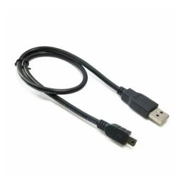 Дата-кабель Extradigital KBU1627 0.5m USB(тато) - miniUSB Type B(тато) Black
