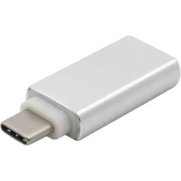 Перехідник Extradigital KBU1665 USB Type C (тато) - USB (мама) White