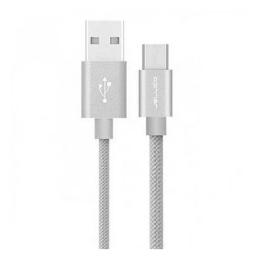 Дата-кабель Jellico GS-20 2m USB(тато) - microUSB(тато) Silver