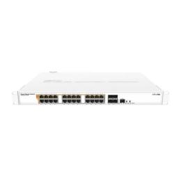Світч Mikrotik CRS328-24P-4S+RM 24 порти