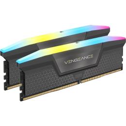 Оперативна память Corsair 32GB (2x16GB) 6000 MHz Vengeance RGB AMD EXPO Black (CMH32GX5M2B6000Z30K)