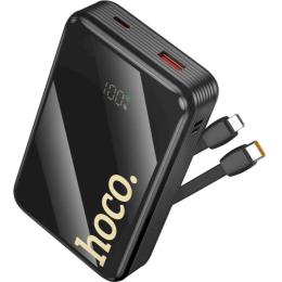 Зовнішній портативний акумулятор Hoco Q37A Graceful 20000mAh Black 22.5W+PD20W