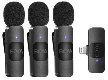 Мікрофон BOYA BY v3 Lightning + Type-C Black (197049)