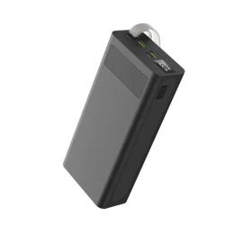 Зовнішній портативний акумулятор Aspor A306 Fast Charge 30000mAh Black